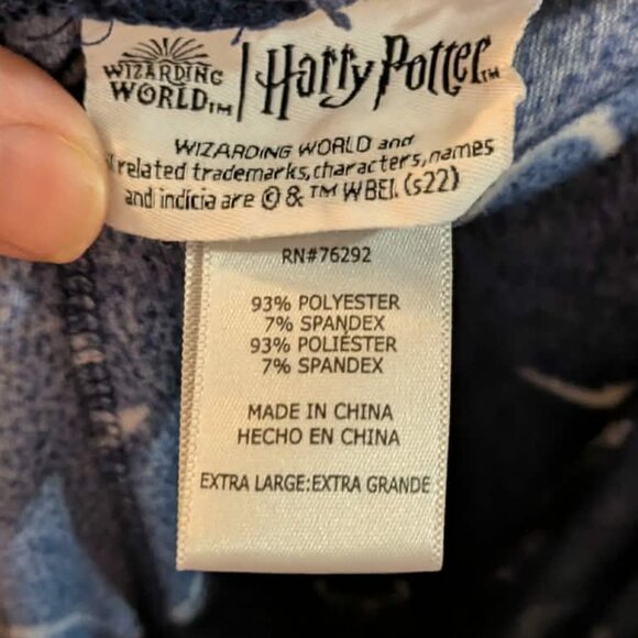 Harry Potter Fleece PJ pants - Size XL mens - Picture 2 of 2